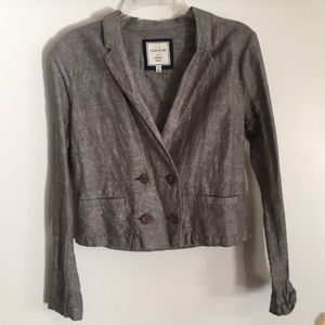 Grey Tweed Blazer